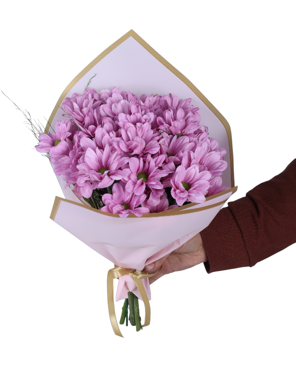 Pembe Papatya Buketi