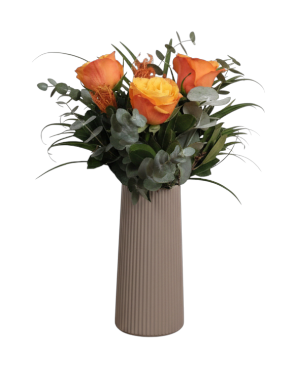 Vazoda Ateş Güller